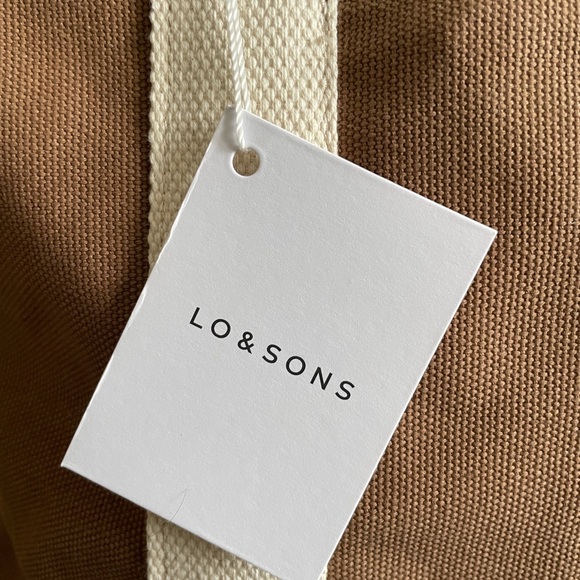 Lo & Sons Brown Travel Bag Catalina Deluxe Large - Picture 6 of 16